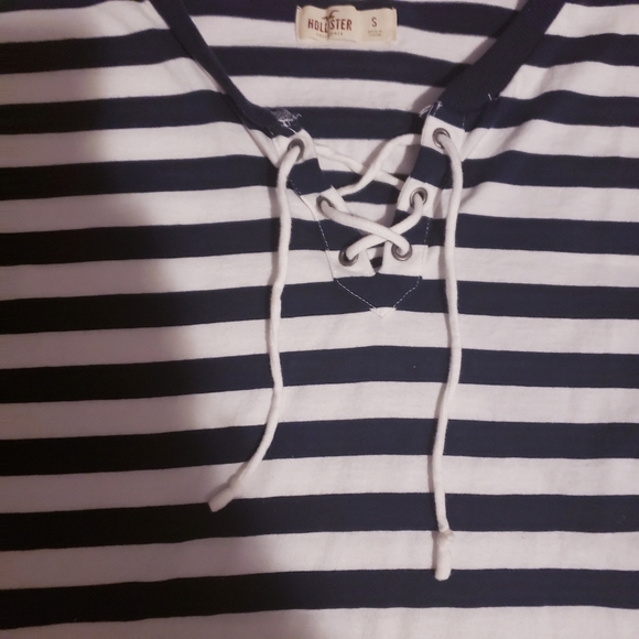 Lace-Up Top - Picture 2 of 5